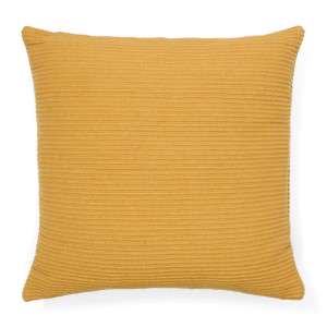 Meric Cotton Scatter Cushion Cover, Mustard