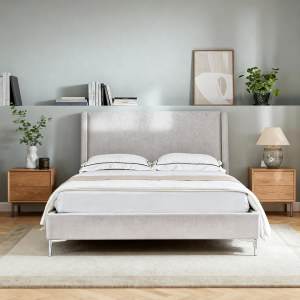 Joseph Fabric Platform Bed, Queen