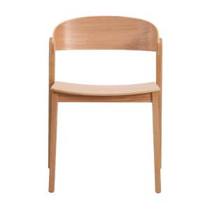 Moooi Commercial Grade Timber Dining Chair, Natural