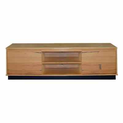Ivy Hardwood Timber 2 Door TV Unit, 165cm