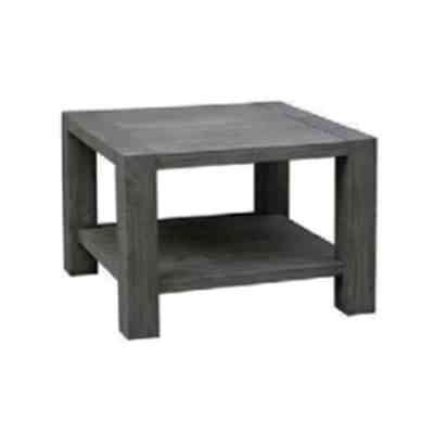 Soho New Zealand Pine Timber Square Lamp Table