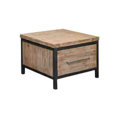 Portland Acacia Timber Lamp Table