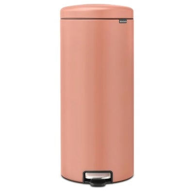 Brabantia NewIcon Pedal Waste Bin, 30 Litre, Warm Copper