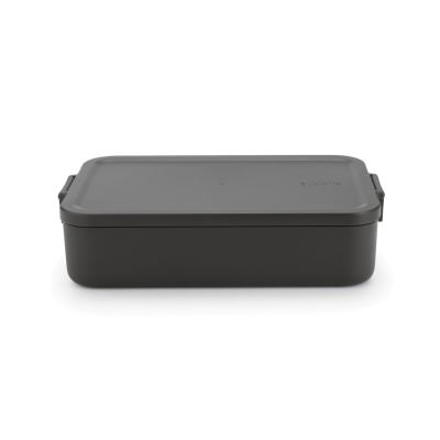 Brabantia Make & Take Lunch Bento Box, Dark Grey