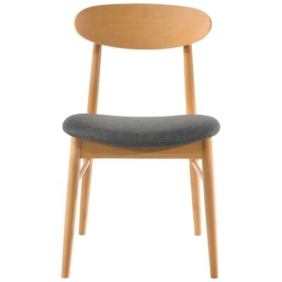 Knox Beech Timber Dining Chair, Wheat