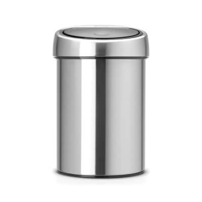 Brabantia Touch Bin, 3 Litre, Matt Steel