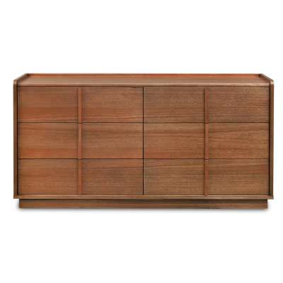 Sage Wooden 6 Drawer Dresser