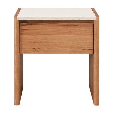 Sora Wooden Bedside Table