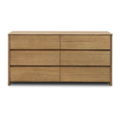 Madeline Wooden 6 Drawer Dresser