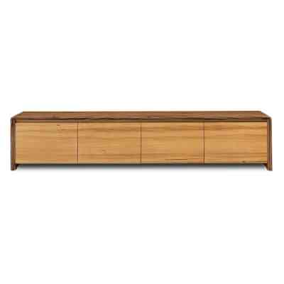 Arthur Marri Timber 4 Door TV Unit, 210cm