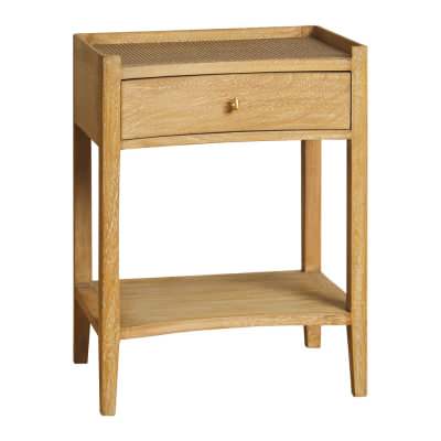 Palladian Wooden Bedside Table
