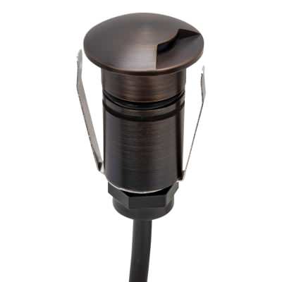 Emit IP67 Exterior LED Inground Light, 1-Way, 1W, CCT, Antique Brass