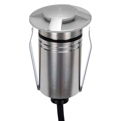 Emit IP67 Exterior LED Inground Light, 3-Way, 2.5W, CCT, Stainless Steel