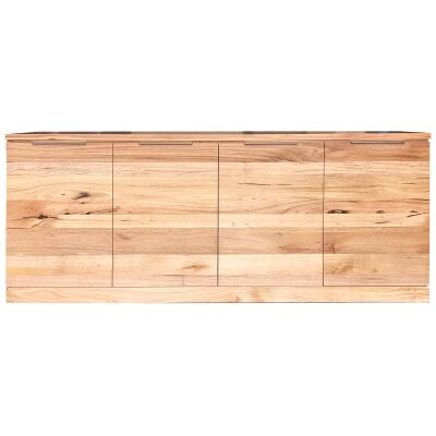 Berowra Messmate Timber 4 Door Buffet Table, 200cm
