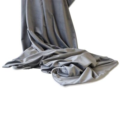 Rodeo Luxury Velvet Throw, 145x250cm, Silver