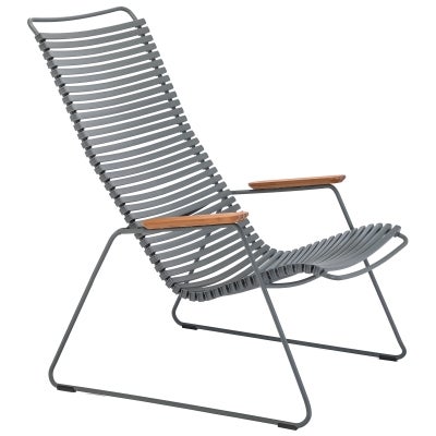 Houe Click Outdoor Lounge Chair, Grey