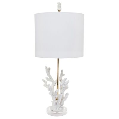 Daphne Faux Coral Base Table Lamp