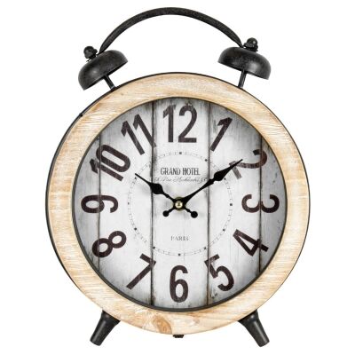 Grand Hotel Fake Alarm Table Clock