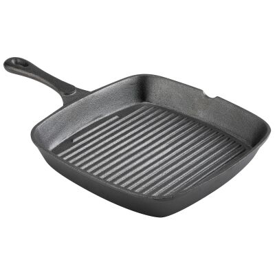Pyrolux Pyrocast Cast Iron Square Grill Pan, 25x24cm