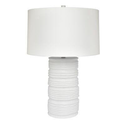 Matisse Ceramic Base Table Lamp, White