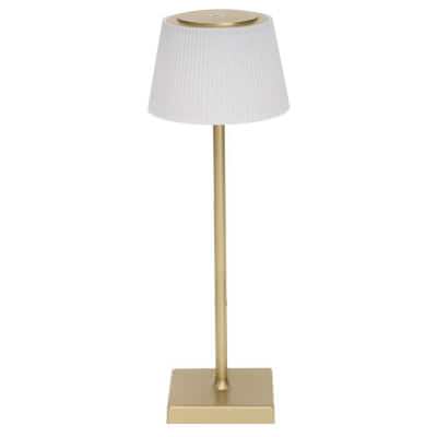 Tate Rechargeable LED Touch Lamp, Gold