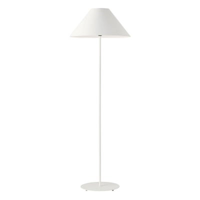 Hetta Metal Base Floor Lamp, Off White
