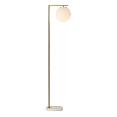 Remi Marble & Glass Floor Lamp