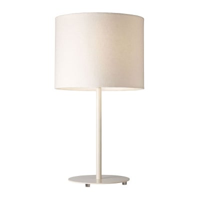 Hetta Metal Base Table Lamp, Cream
