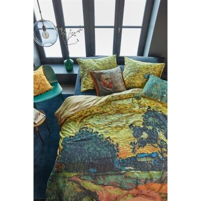 Beddinghouse Van Gogh Landscape at Twilight Cotton Sateen Quilt Cover Set, Queen