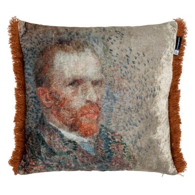 Beddinghouse Van Gogh Self Portrait Velvet Scatter Cushion