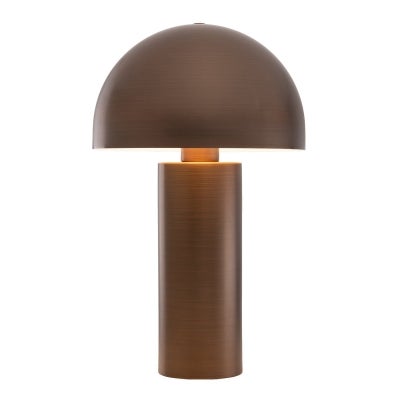 Ore Metal Mushroom Table Lamp, Large, Brushed Bronze