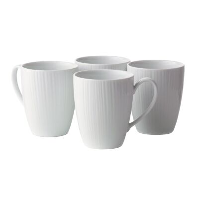 Noritake Conifere 4 Piece Fine Porcelain Mug Set