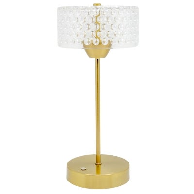 Caelis Iron Base Rechargeable USB LED Table Lamp