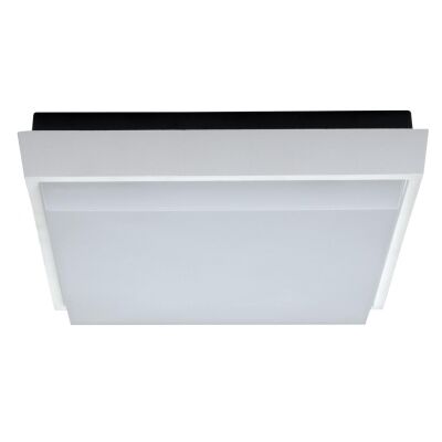 TAB IP54 Indoor / Outdoor LED Oyster Light, 3000K, 24cm, White