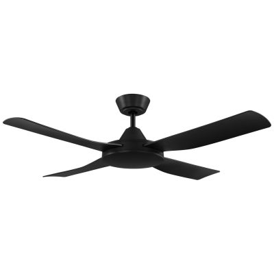 Bondi Indoor / Outdoor AC Ceiling Fan, 122cm/48", Black