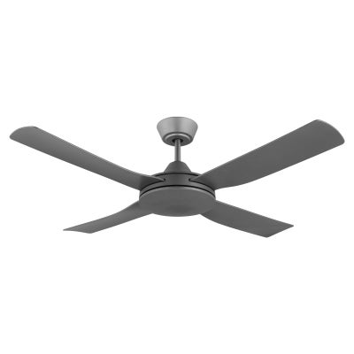 Bondi Indoor / Outdoor AC Ceiling Fan, 122cm/48", Titanium