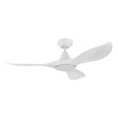 Noosa Indoor / Outdoor DC Ceiling Fan with Remote, 116cm/46", White