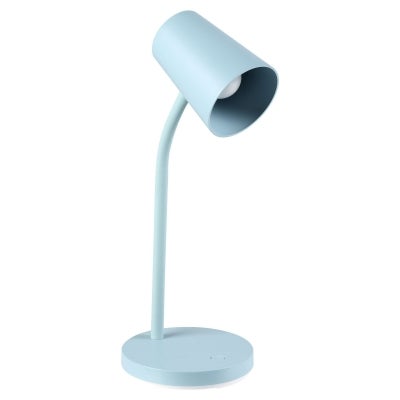 Jasper Scandi Desk Table Lamp, Powder Blue