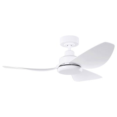 Torquay Indoor / Outdoor DC Ceiling Fan with Remote, 107cm/42", White