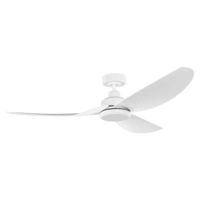 Torquay Indoor / Outdoor DC Ceiling Fan with Remote, 142cm/56", White