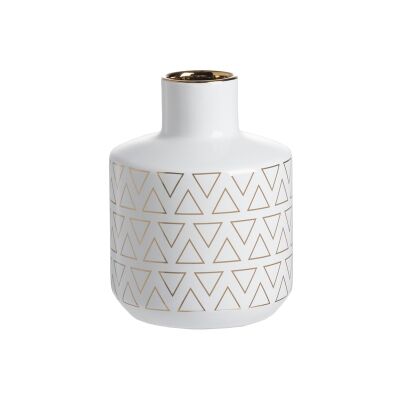 Geo Ceramic Vase, Small