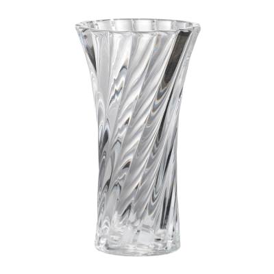 Rosnay Glass Swirl Vase