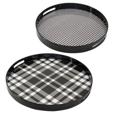 Walton 2 Piece Round Tray Set
