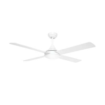 Tempo Plus AC Ceiling Fan, 122cm/48'', White