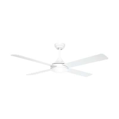 Tempo Plus AC Ceiling Fan, 132cm/52'', White
