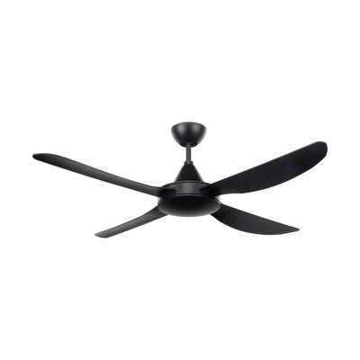 Vector-III Indoor / Outdoor AC Ceiling Fan, 142cm/56'', Black