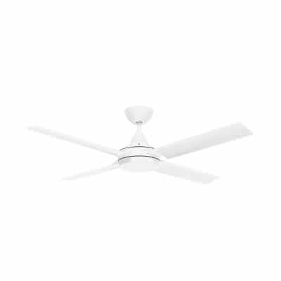 Cairns Indoor / Outdoor AC Ceiling Fan, 122cm/48'', White