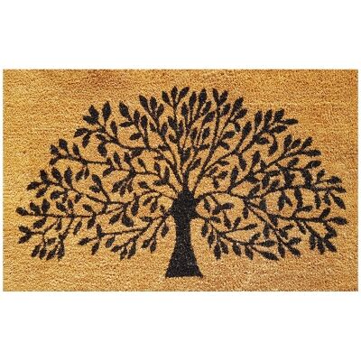 Tree of Life Coir Doormat, 80x50cm