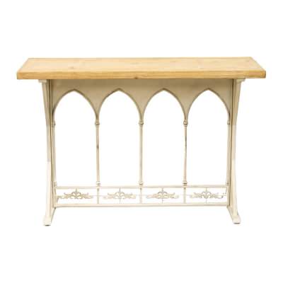 Martinique Timber & Iron Console Table, 120cm