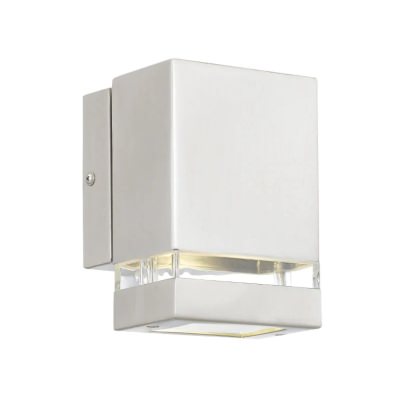 Carr IP44 Exterior Down Wall Light, Square